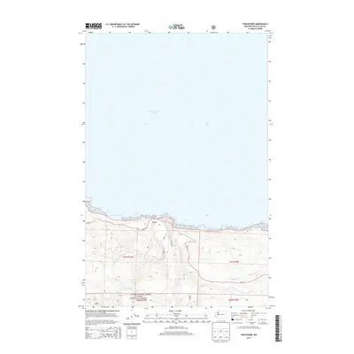 2014 Map of Twin Rivers, 2014 Print