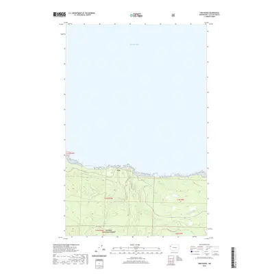 2020 Map of Twin Rivers, 2020 Print