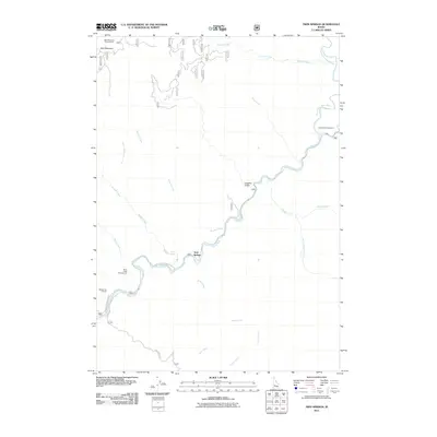 2011 Map of Twin Springs, 2011 Print