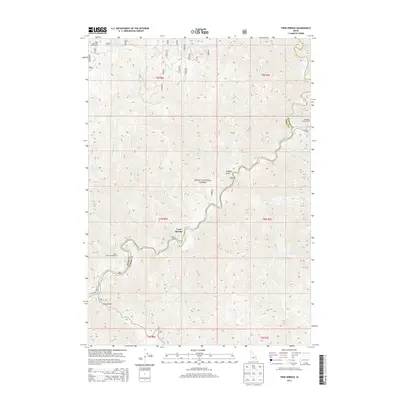 2013 Map of Twin Springs, 2013 Print