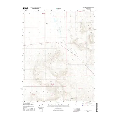 2014 Map of Twin Springs Slough, 2014 Print
