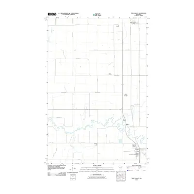 2010 Map of Twin Valley, 2010 Print