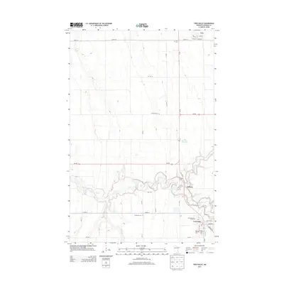 2013 Map of Twin Valley, 2013 Print