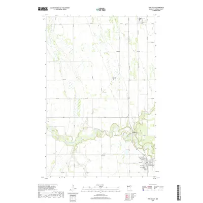 2019 Map of Twin Valley, 2019 Print