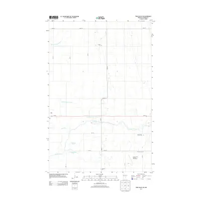 2013 Map of Twin Valley SW, 2013 Print