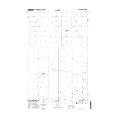 2016 Map of Twin Valley SW, 2016 Print