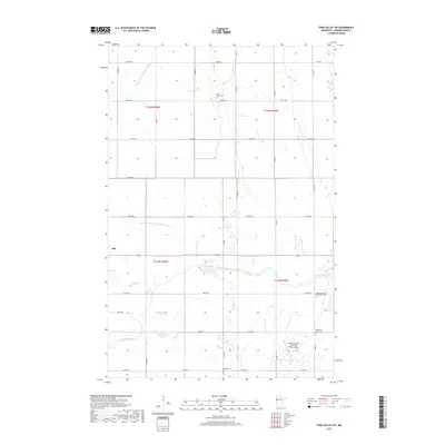 2019 Map of Twin Valley SW, 2019 Print