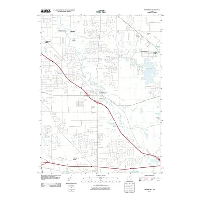 2010 Map of Twinsburg, 2010 Print