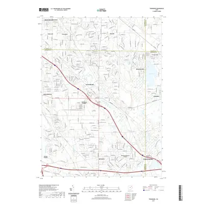2019 Map of Twinsburg, 2019 Print