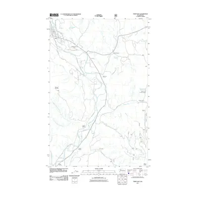 2011 Map of Twisp East, 2011 Print