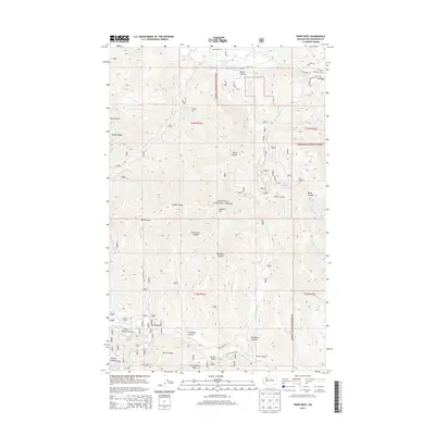 2014 Map of Twisp West, 2014 Print