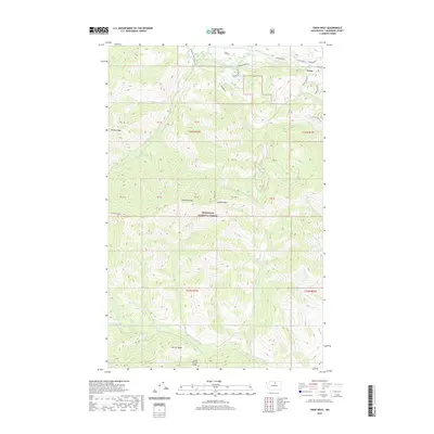 2020 Map of Twisp West, 2020 Print