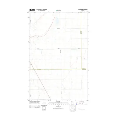2013 Map of Twistal Swamp, 2013 Print