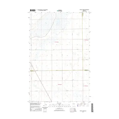 2016 Map of Twistal Swamp, 2016 Print
