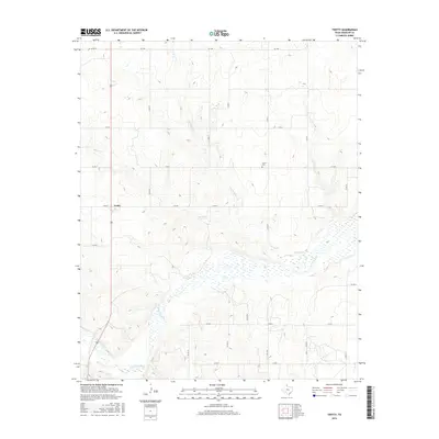 2016 Map of Twitty, 2016 Print