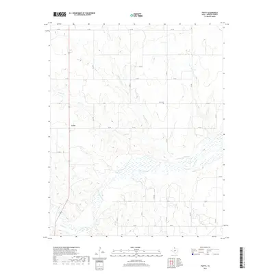 2019 Map of Twitty, 2019 Print