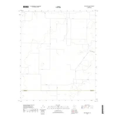 2019 Map of Two B Ranch NW, 2019 Print