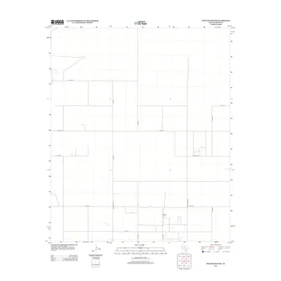 2012 Map of Two B Ranch SW, 2012 Print