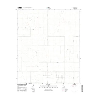 2016 Map of Two B Ranch SW, 2016 Print