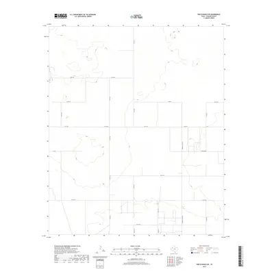 2019 Map of Two B Ranch SW, 2019 Print