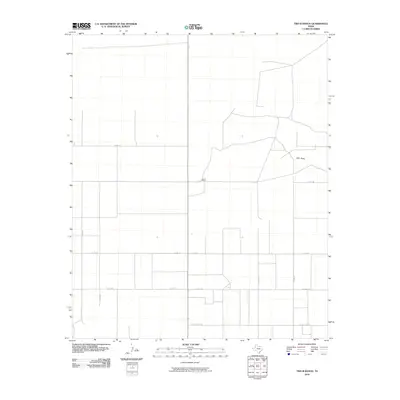 2010 Map of Two B Ranch, 2010 Print