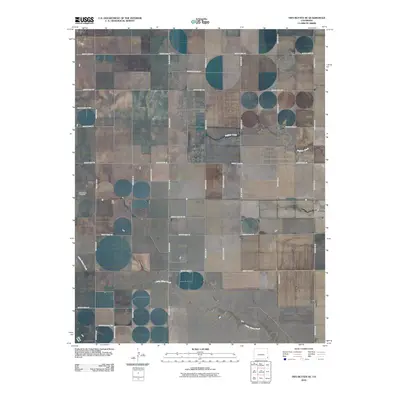 2010 Map of Two Buttes SE, 2010 Print