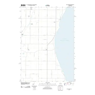 2010 Map of Two Creeks, 2010 Print