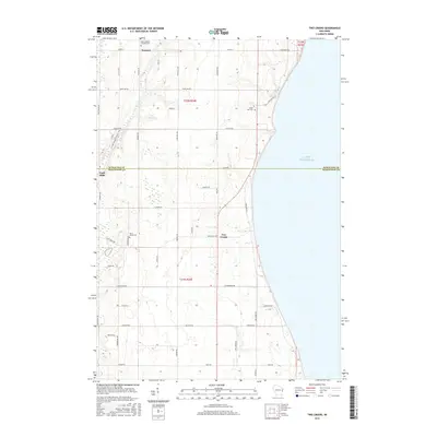 2015 Map of Two Creeks, 2015 Print