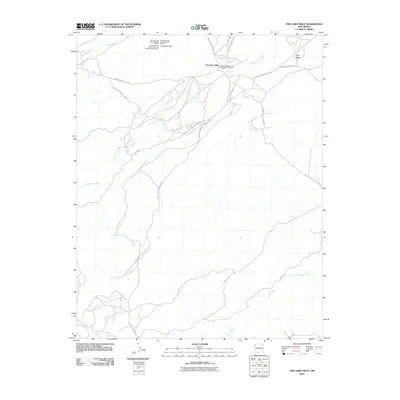 2010 Map of Two Grey Hills, 2010 Print