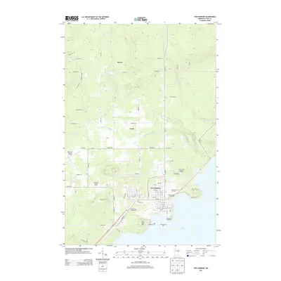 2013 Map of Two Harbors, 2013 Print