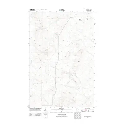 2013 Map of Two Harbors NE, 2013 Print