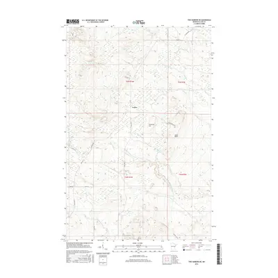 2016 Map of Two Harbors NE, 2016 Print