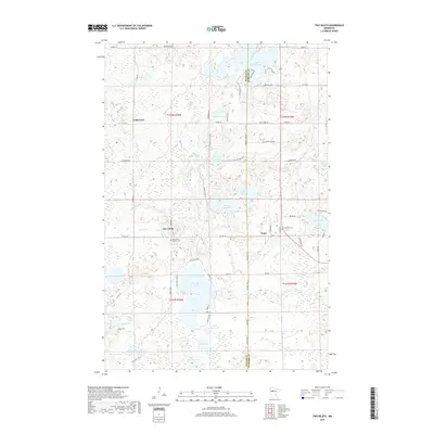 2019 Map of Two Inlets, 2019 Print