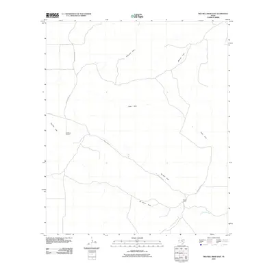 2010 Map of Two Mill Draw East, 2010 Print