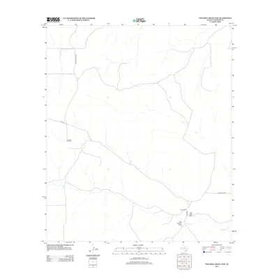 2012 Map of Two Mill Draw East, 2012 Print