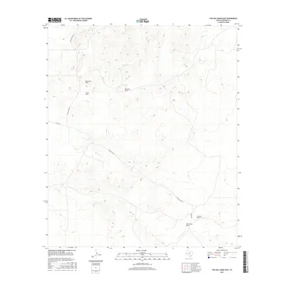 2016 Map of Two Mill Draw East, 2016 Print