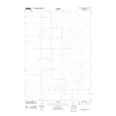 2012 Map of Two Nation Creek, 2012 Print