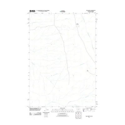 2011 Map of Two Point, 2011 Print