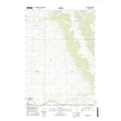 2017 Map of Two Point, 2017 Print