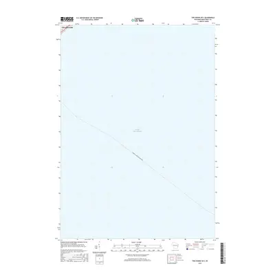 2015 Map of Two Rivers OE S, 2015 Print