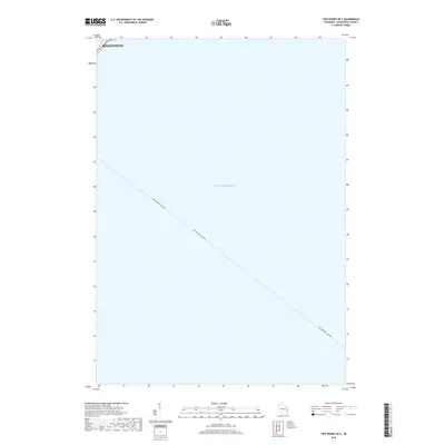 2018 Map of Two Rivers OE S, 2018 Print