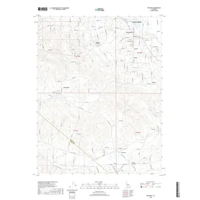 2018 Map of Two Rock, 2018 Print
