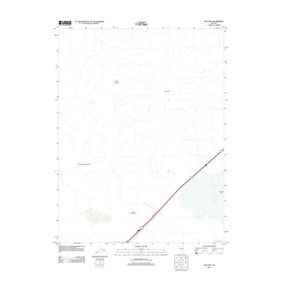 2011 Map of Two Tips, 2011 Print