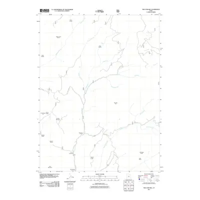 2011 Map of Two Tom Hill, 2011 Print