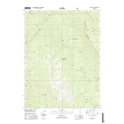 2017 Map of Two Tom Hill, 2017 Print