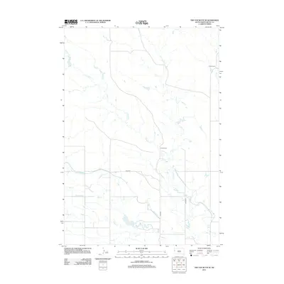 2012 Map of Two Top Butte SE, 2012 Print