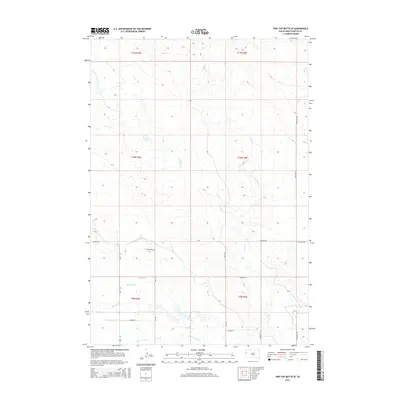 2015 Map of Two Top Butte SE, 2015 Print