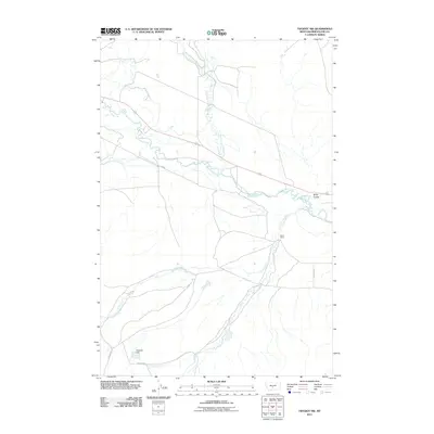 2011 Map of Twodot NW, 2011 Print