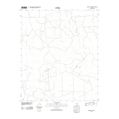 2010 Map of Twomile Creek, 2010 Print