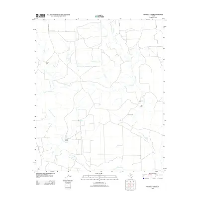 2012 Map of Twomile Creek, 2012 Print
